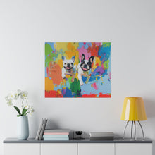 Load image into Gallery viewer, French Bulldog Canvas Art Print