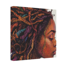 Load image into Gallery viewer, Grounded Woman of Color Matte Canvas, Stretched, 0.75"