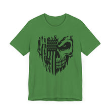 Load image into Gallery viewer, Rebellion Skull USA Graphic Tee - Unisex Short Sleeve