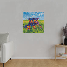 Load image into Gallery viewer, Rottweiler Canvas Art