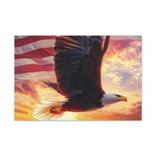 Load image into Gallery viewer, Patriotic Eagle Canvas Wall Art