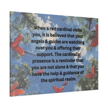 Load image into Gallery viewer, Red Bird Visit