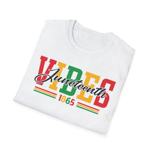 Load image into Gallery viewer, Unisex Softstyle T-Shirt - Juneteenth Vibes