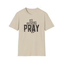 Load image into Gallery viewer, Leopard Print Pray Unisex Softstyle T-Shirt – Faith-Inspired Casual Wear
