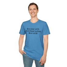 Load image into Gallery viewer, Unisex Softstyle T-Shirt - Know
