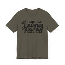 Load image into Gallery viewer, Motivational Journey Tee - Celebrate Every Step Unisex Jersey Shirt