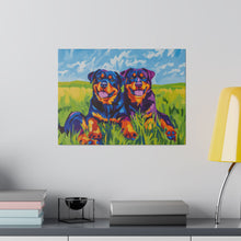 Load image into Gallery viewer, Rottweiler Canvas Art