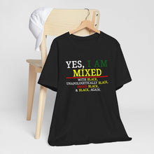 Load image into Gallery viewer, Proudly Mixed Unisex Jersey Tee - Celebrating Black Heritage