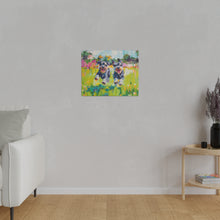 Load image into Gallery viewer, Playful Schnauzer Dogs Canvas Art