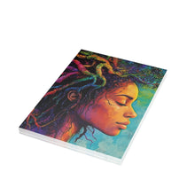 Load image into Gallery viewer, Grounded Woman of Color Postcard Bundles (envelopes included)