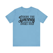 Load image into Gallery viewer, Motivational Journey Tee - Celebrate Every Step Unisex Jersey Shirt