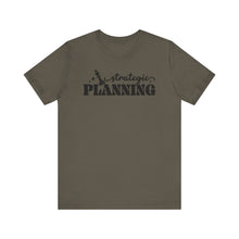 Load image into Gallery viewer, Strategic Planning Unisex Jersey Tee - Motivational Graphic T-Shirt for Creative Minds