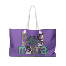 Load image into Gallery viewer, Weekender Bag - Dog Mama
