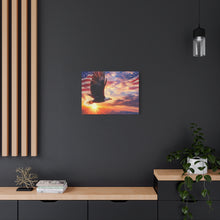 Load image into Gallery viewer, Eagle Sunset Canvas Wall Art - Patriotic Home Decor