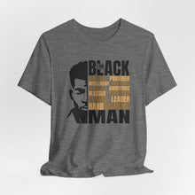 Load image into Gallery viewer, Empowering Black Man Tee - Unisex Jersey Short Sleeve