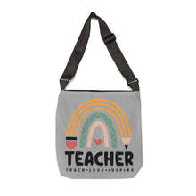 Load image into Gallery viewer, Adjustable Tote Bag (AOP) - Teacher