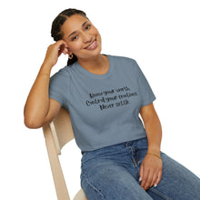 Load image into Gallery viewer, Unisex Softstyle T-Shirt - Know