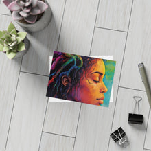 Load image into Gallery viewer, Grounded Woman of Color Postcard Bundles (envelopes included)