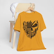 Load image into Gallery viewer, Rebellion Skull USA Graphic Tee - Unisex Short Sleeve