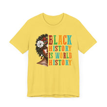 Load image into Gallery viewer, Empowering Black History Tee - Unisex Jersey Short Sleeve Shirt