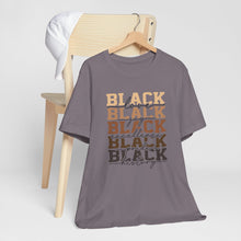 Load image into Gallery viewer, Black History Month Unisex Jersey Tee - Love and Excellence Design