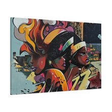 Load image into Gallery viewer, Vibrant Afrocentric Matte Canvas Art - Inspirational Wall Decor
