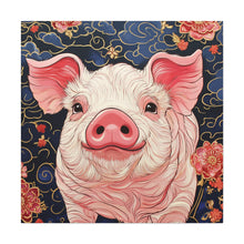 Load image into Gallery viewer, Lunar Year of the Pig - Matte Canvas