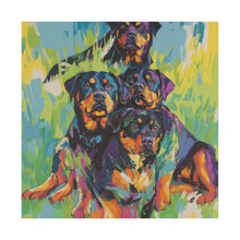 Load image into Gallery viewer, Rottweilers Canvas Art