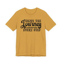 Load image into Gallery viewer, Motivational Journey Tee - Celebrate Every Step Unisex Jersey Shirt