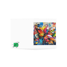 Load image into Gallery viewer, Colorful Butterfly Greeting Cards - Set of 10, 30, or 50 for All Occasions