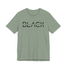 Load image into Gallery viewer, Unisex Jersey Tee - Black Love Pride History Shirt