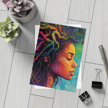 Load image into Gallery viewer, Grounded Woman of Color Postcard Bundles (envelopes included)