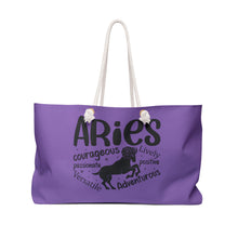 Load image into Gallery viewer, Weekender Bag - Aries