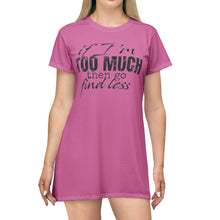 Load image into Gallery viewer, T-Shirt Dress (AOP) - Find Less