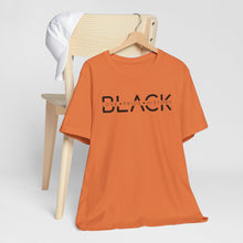 Load image into Gallery viewer, Unisex Jersey Tee - Black Love Pride History Shirt
