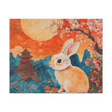 Load image into Gallery viewer, Lunar Year of the Rabbit - Canvas Art