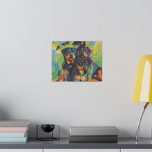 Load image into Gallery viewer, Rottweilers Canvas Art