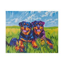 Load image into Gallery viewer, Rottweiler Canvas Art