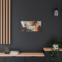 Load image into Gallery viewer, Piano Art Canvas Wall Decor, Inspirational Home Art, Music Lover Gift, Black Woman Artwork, Modern Art Print
