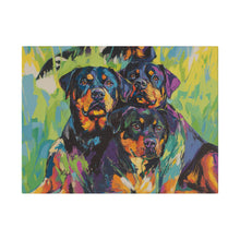 Load image into Gallery viewer, Rottweilers Canvas Art