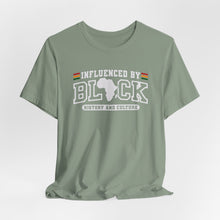 Load image into Gallery viewer, Influenced by Block Unisex Jersey Tee - Celebrate History and Culture