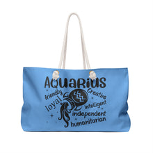 Load image into Gallery viewer, Weekender Bag - Aquarius