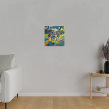 Load image into Gallery viewer, Vibrant Schnauzer Dogs Canvas Wall Art