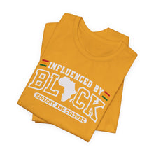 Load image into Gallery viewer, Influenced by Block Unisex Jersey Tee - Celebrate History and Culture