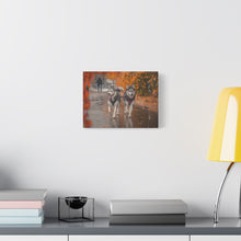 Load image into Gallery viewer, Husky Wall Art Canvas - Autumn Vibes Home Decor