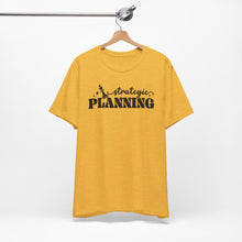 Load image into Gallery viewer, Strategic Planning Unisex Jersey Tee - Motivational Graphic T-Shirt for Creative Minds
