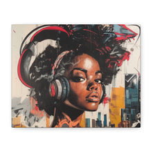 Load image into Gallery viewer, Urban Vibe Matte Canvas Print - Stylish Artwork for Music Lovers