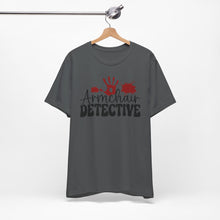 Load image into Gallery viewer, Armchair Detective Tee - Unisex Jersey Short Sleeve Shirt for Mystery Lovers