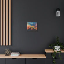Load image into Gallery viewer, Vibrant Pet Lovers Canvas Art - Rainbow Bridge Design