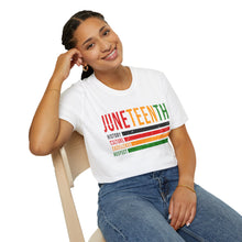 Load image into Gallery viewer, Unisex Softstyle T-Shirt - Juneteenth